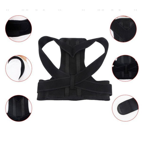 Back Posturm Spine Support Belt Adjustable Adult Corset Posture Correction Belt Body